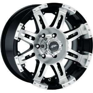 JR Cannon 20x10 Black Wheel / Rim 6x5.5 with a  25mm Offset and a 78 