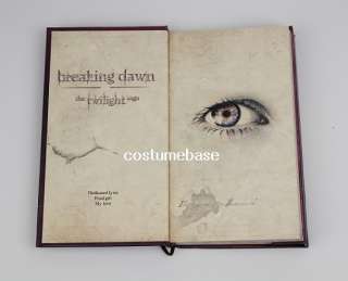   Breaking Dawn Diary Planner Journal Book Notebook Eclispe New Moon