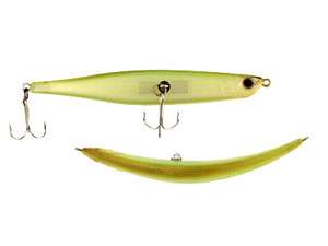 New OSP O.S.P Bent Minnow 76F Ghost Lime Chart 76F G 35  