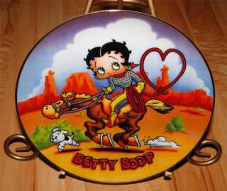 BETTY BOOP AMERICAS SWEETHEART Canyon Cutie PLATE  