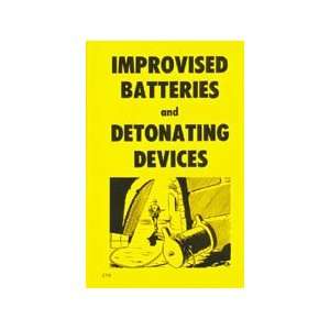  Improvised Batteries & Detonating Devices Book Camera 