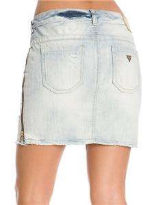 NWT $79 GUESS Jeans Selma Denim Mini Skirt Sz 25 S  