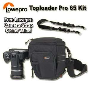  Lowepro Toploader Pro 65 AW Holster Camera Bag Kit with Lowepro 