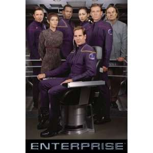 Star Trek Enterprise   TV Show Poster (The Crew) 