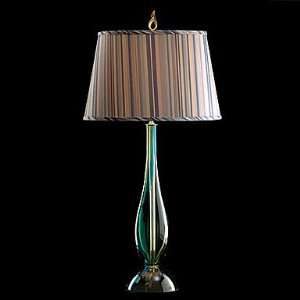  Waterford Evolution Sea Table Lamp 36 3/4in   Stripe Shade 