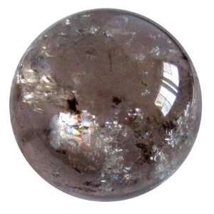Smoky Quartz Ball 03 Clear Crystal Rainbow Sphere Energy Healer Gazing 
