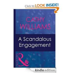 Scandalous Engagement Cathy Williams  Kindle Store