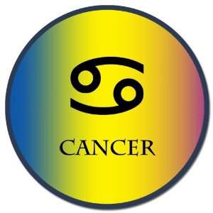  Cancer Zodiac Sign car bumper sticker 4 x 4 Automotive