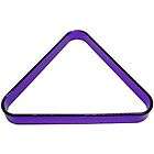 Colored Plastic Pool Table Ball Rack Triangle Purple