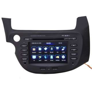   tft lcd special car navigation dvd system for honda fit model year
