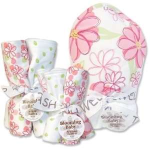 Trend Lab 21067 HULA BABY BOUQUET SET   ALL 3 BOUQUETS   HOODED TOWEL 