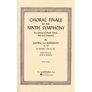  Choral Finale to the Ninth Symphony Softcover Sports 
