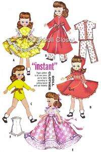 Vintage Doll Clothes Pattern 2239   8 ~ Betsy McCall  