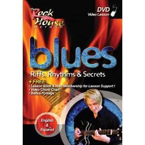  Blues   Riffs, Rhythms & Secrets   Guitar DVD Musical 