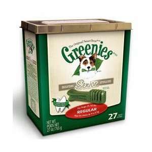  Greenies Senior Regular Dog Chew Treats 27 oz canister 27 