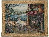 Wall Tapestry Lakeside Terrace Table View Wall Art Home  