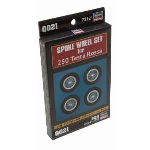  72121 1/24 Spoke Wheel Set 250 Testa Rossa Toys & Games