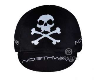 2012 Cycling Bicycle bike outdoor sport skull hat cap black  