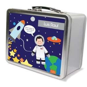 Spark & Spark Personalized Lunch Box for Kids   Fly To The Moon (Black 