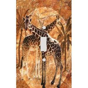  Safari Giraffes Decorative Switchplate Cover