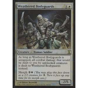  Weathered Bodyguards FOIL (Magic the Gathering  Time 