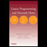 Linear Programming and Network Flows 4TH Edition, Mokhtar S. Bazaraa 