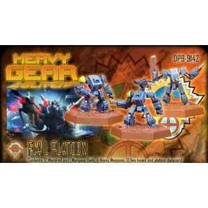  Heavy Gear Earth Flail Platoon Pack Toys & Games