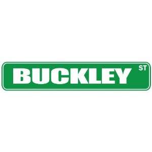   BUCKLEY ST  STREET SIGN