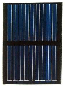 Mini Solar Panel (PV) SSM5545 2V 130mA (0.26W) New  