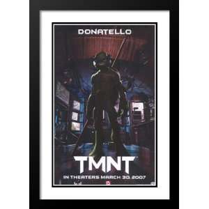 Teenage Mutant Ninja Turtles 32x45 Framed and Double Matted Movie 