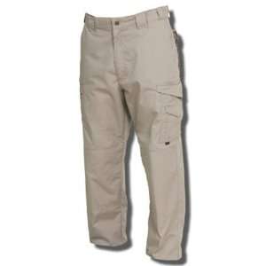TRU SPEC 1060084 24 7 Poly Cotton Ripstop Trousers Khaki W32 Unhemmed 