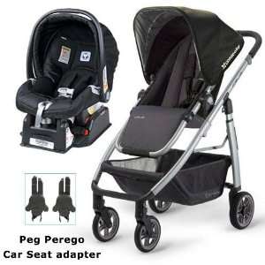   Stroller with Matching Peg Perego Car Seat and Adapter   Jake Baby