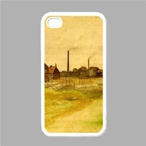  Coalmine In The Borinage By Vincent Van Gogh White Iphone 