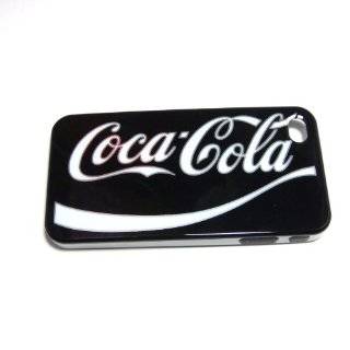 Soda Plastic Hard Back Case Cover for iPhone 4 iPhone 4g Soda Black 
