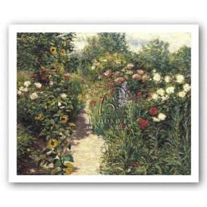  Garden At Giverny Poster Print