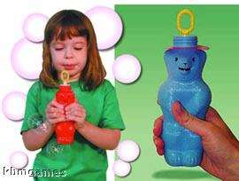 Three Pustefix Soap Bubble Bears No Mess, Bubble Toy  