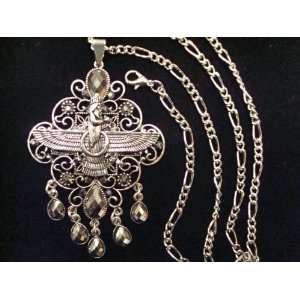  Handcrafted Farvahar Necklace Persian Symbol Iranian Art 