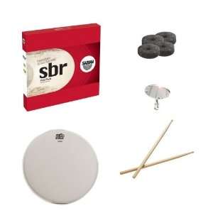 Sabian SBR5001 Cymbals First Pack with Snare Head, Drumsticks, Drum 