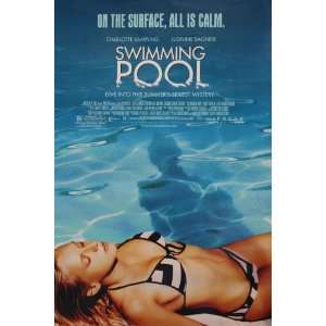  Swimming Pool   Charlotte Rampling   Movie Poster 28x41 
