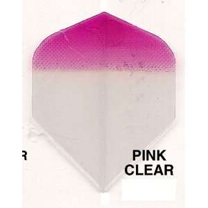 Sets #3619 AmeriThon Clear/Pink Tint Dart Flights  