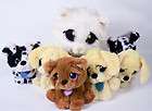   small Puppy dogs large Wake Me Up Kitty cat alarm clock plush lot