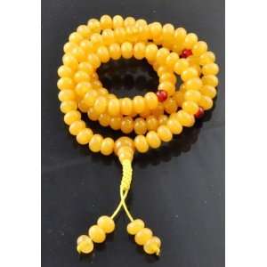  Yellow Beeswax Beads Mala Arts, Crafts & Sewing