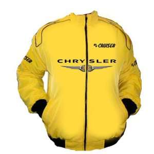 CChrysler PT Cruiser Racing Jacket Yellow  Sports 