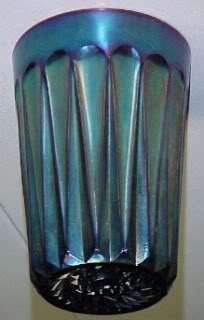   TUMBLER on  IMPERIAL GLASS★CONE and TiE ELECTRIC BLUE  