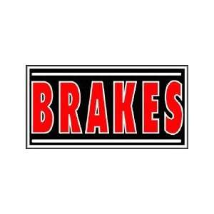  Brakes Backlit Sign 15 x 30