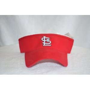   Cardinals Red Visor Hat   STL MLB Baseball Golf Cap