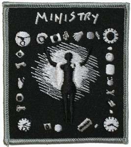 Ministry Psalm 60 Logo Music Band Embroidered Iron On Patch CD1829 