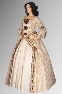   Baroque Dress Gown Ensemble including Bodice Underskirt  