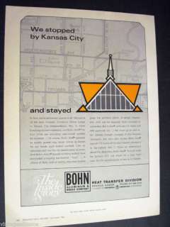 Howard Johnson Motor Lodge Kansas City 1966 Bohn Ad  