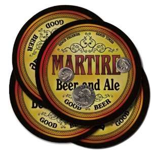  Martire Beer and Ale Coaster Set